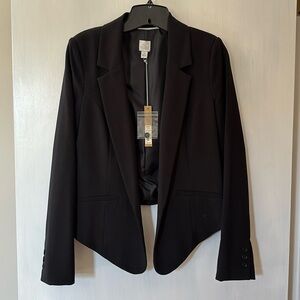 Black Hi-Lo Blazer